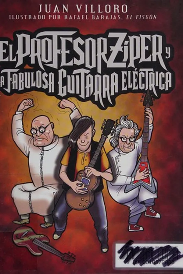 Capa de El profesor Ziper y la fabulosa guitarra eléctrica
