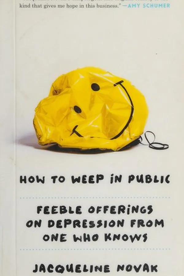 Capa de How to weep in public