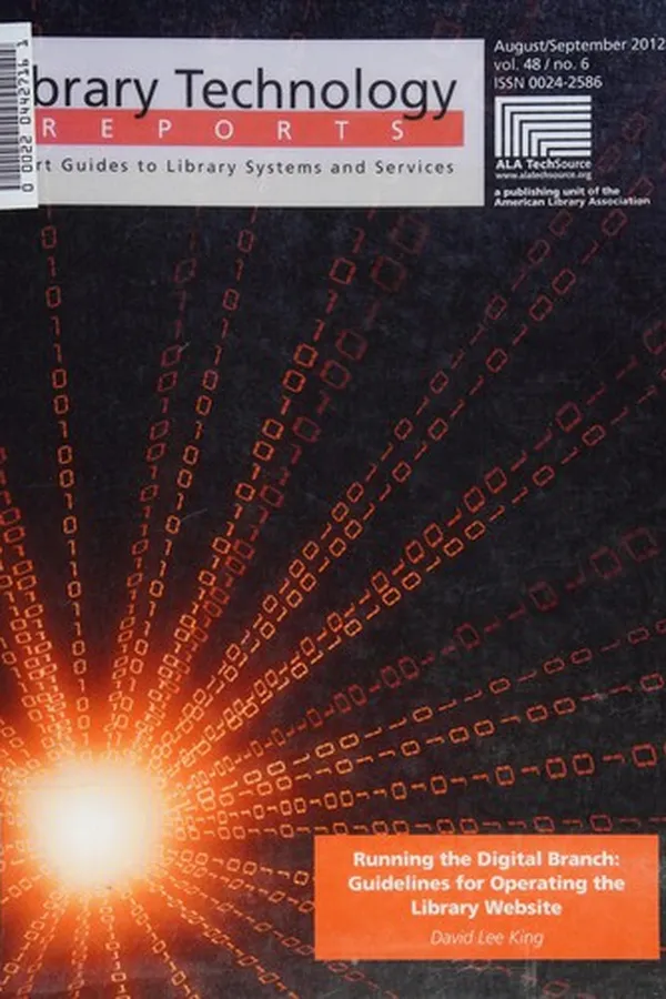 Capa de Running the digital branch