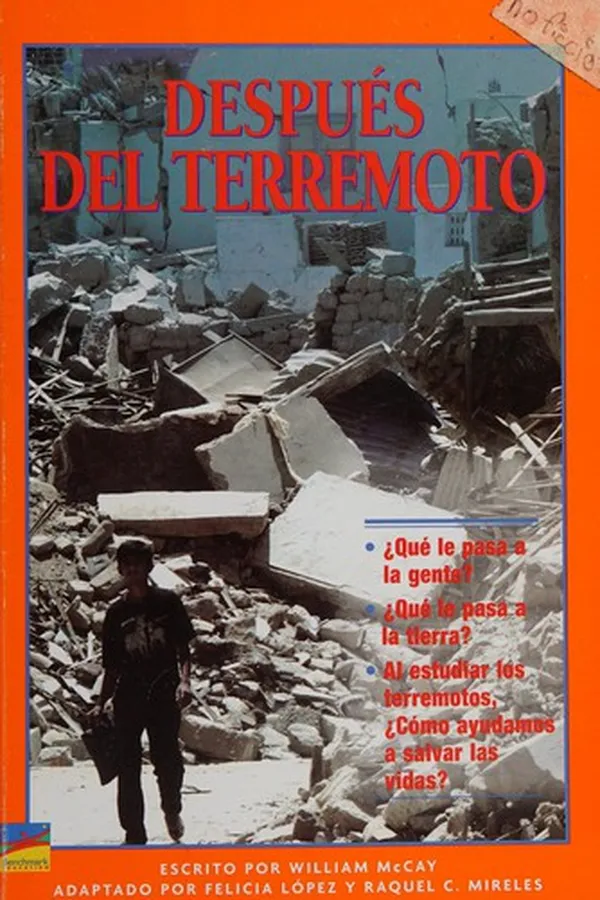 Capa de Después del terremoto