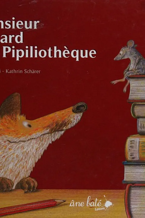 Capa de Monsieur Renard à la pipiliothèque