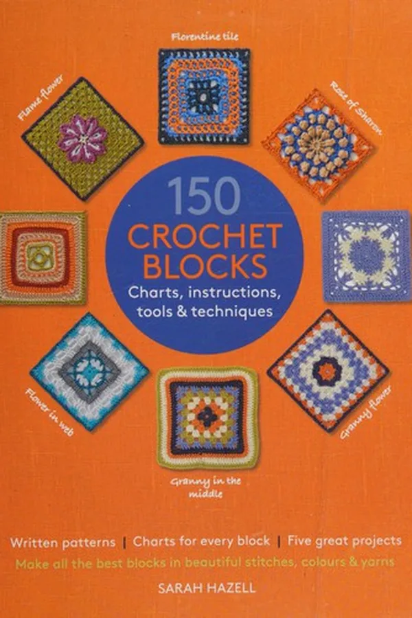 Capa de 150 crochet blocks