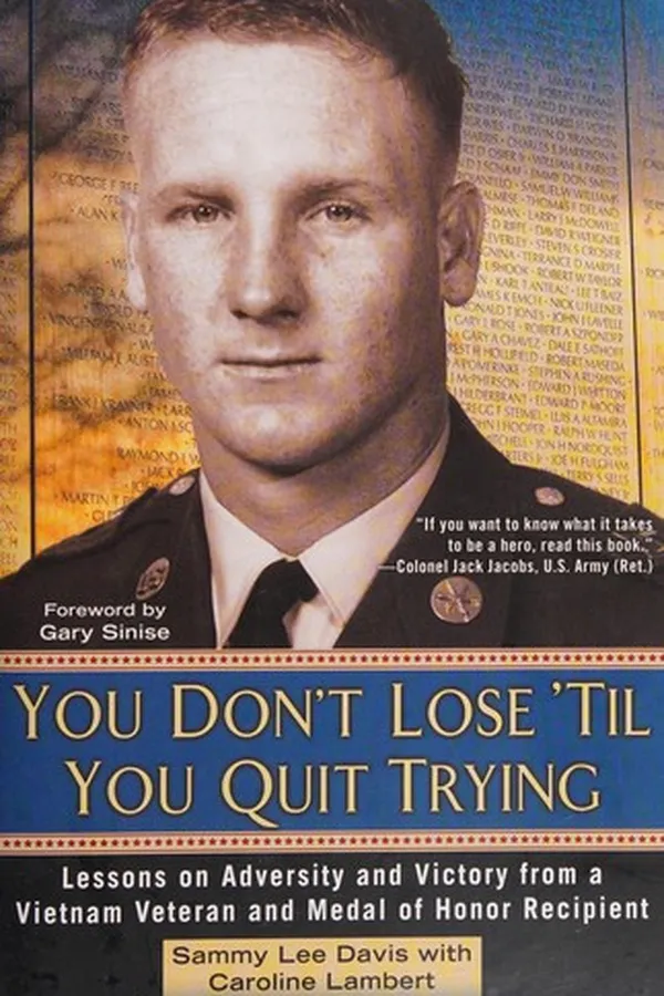 Capa de You don't lose 'til you quit trying
