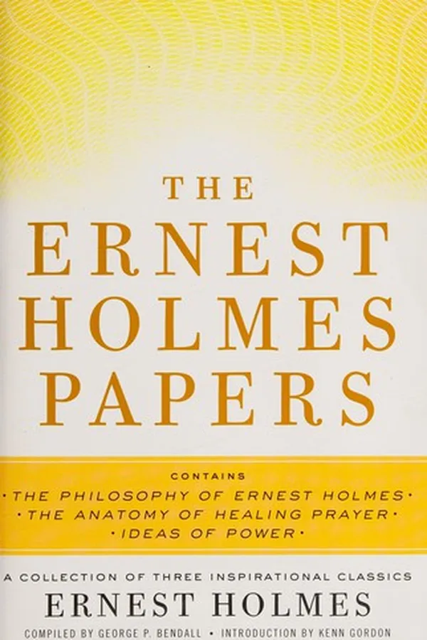 Capa de The Ernest Holmes papers