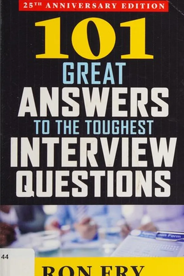 Capa de 101 great answers to the toughest interview questions