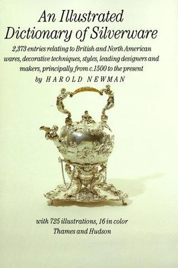 Capa de An Illustrated Dictionary of Silverware