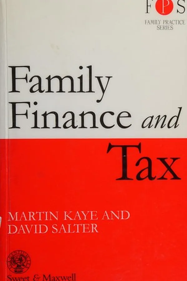 Capa de Family finance and tax