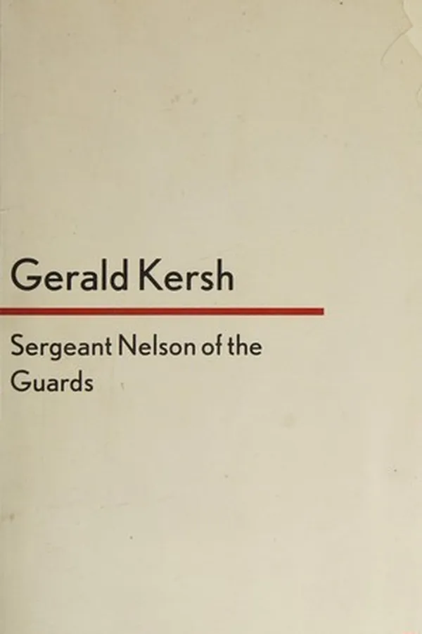 Capa de Sergeant Nelson of the Guards
