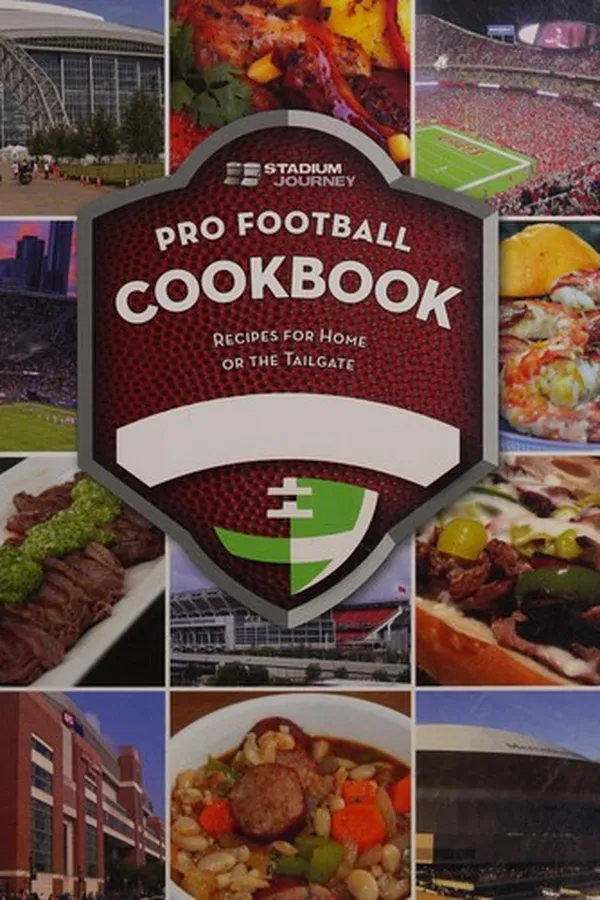 Capa de Pro football cookbook