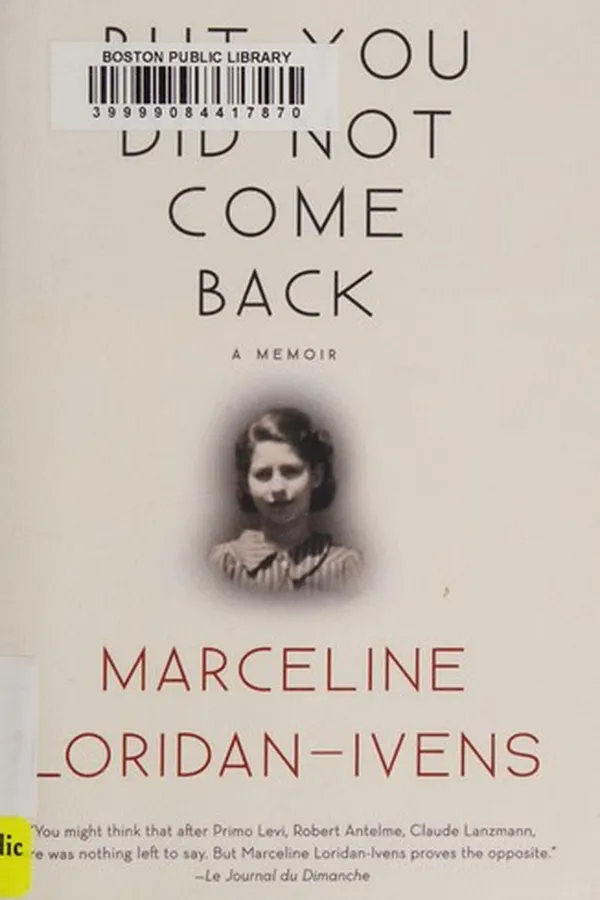 Capa de But you did not come back
