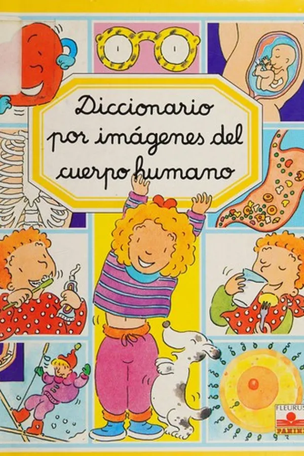 Capa de Diccionario por imágenes del cuerpo humano