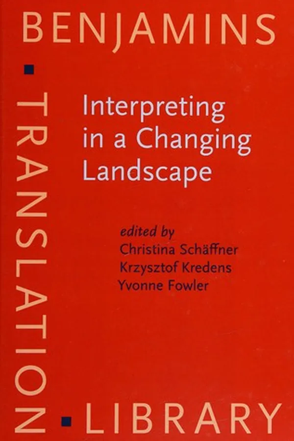 Capa de Interpreting in a changing landscape