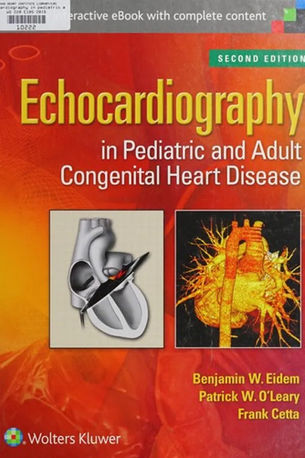 Capa de Echocardiography in pediatric and adult congenital heart disease