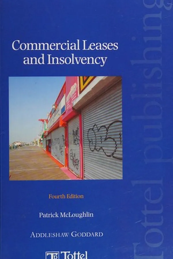 Capa de Commercial leases and insolvency