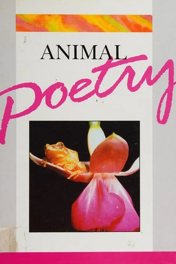 Capa de Animal poetry