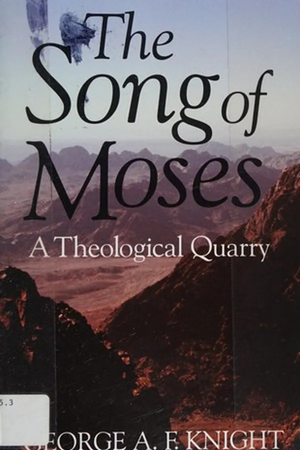 Capa de The song of Moses