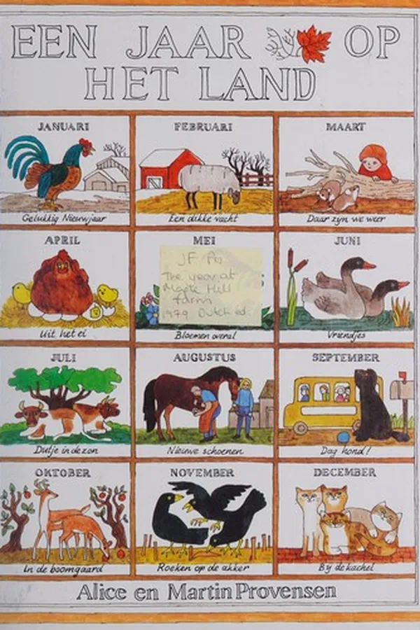 Capa de Een jaar op het land