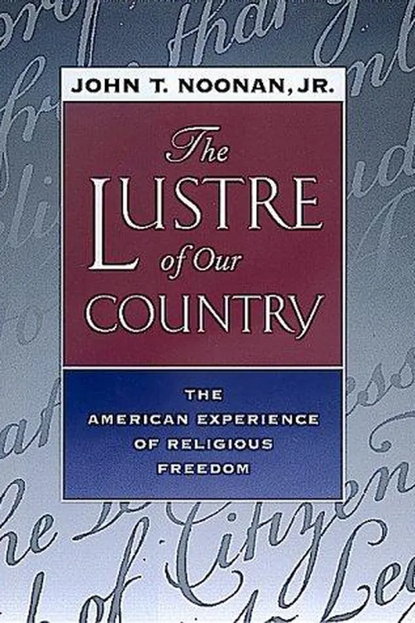 Capa de The lustre of our country