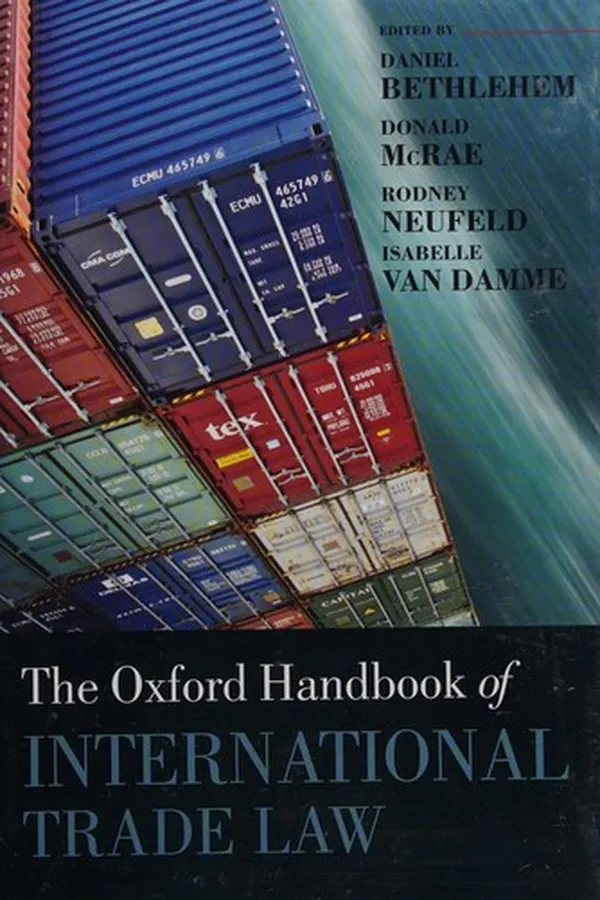 Capa de The Oxford handbook of international trade law