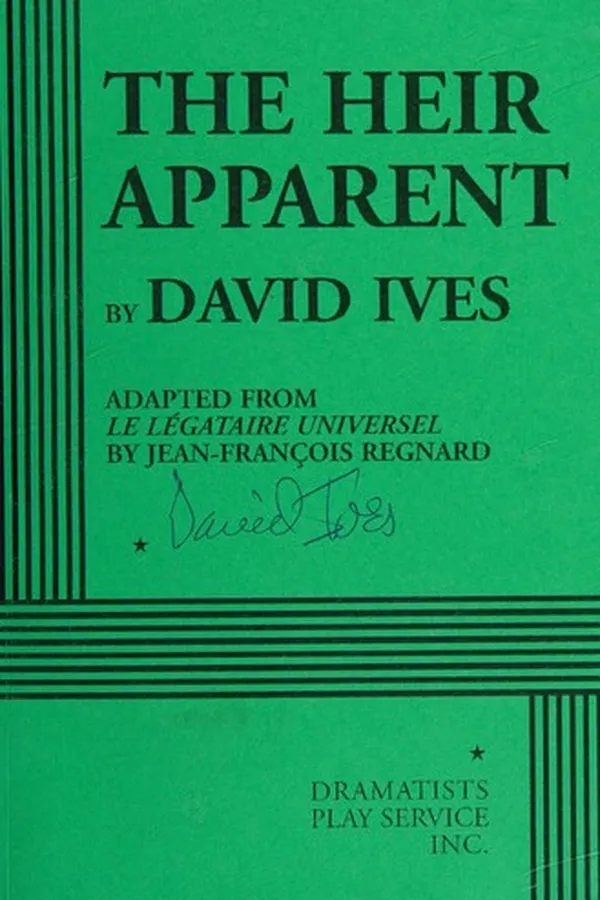 Capa de The heir apparent