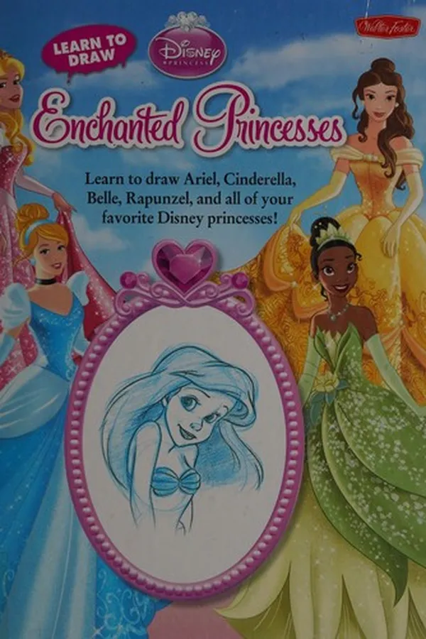 Capa de Learn to draw Disney enchanted princesses
