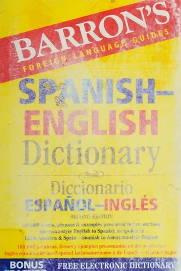 Capa de Spanish-English dictionary =