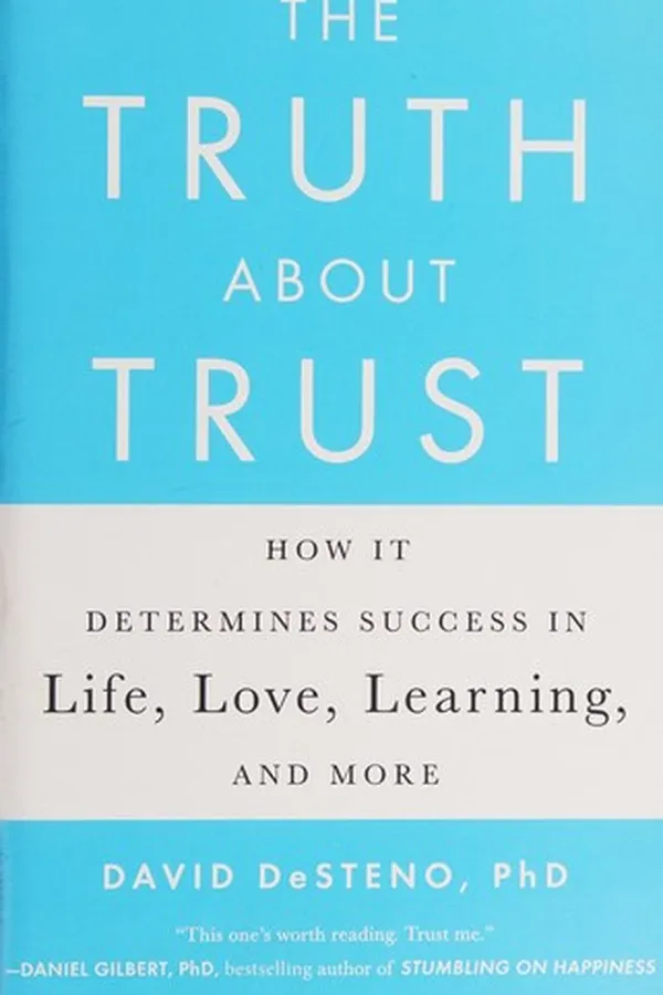 Capa de The truth about trust
