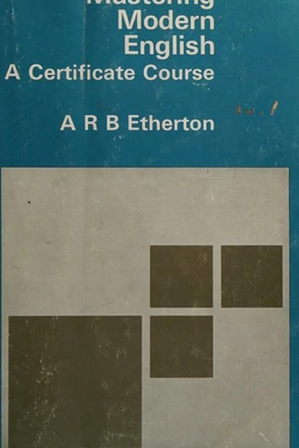 Cover of Mastering Modern English
