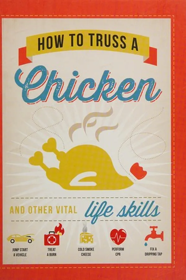 Capa de How to truss a chicken and other vital life skills