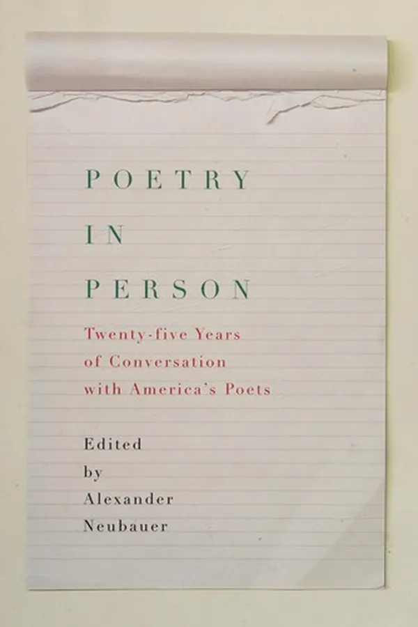 Capa de Poetry in person