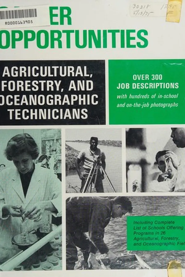 Capa de Agricultural, forestry, and oceanographic technicians
