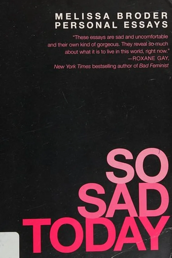 Capa de So sad today