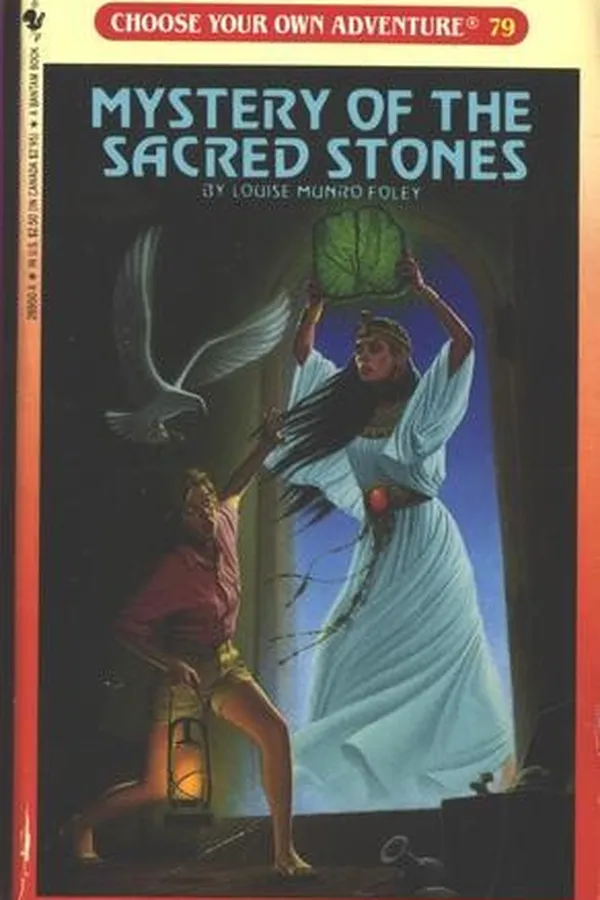 Capa de Choose Your Own Adventure - Mystery of the Sacred Stones