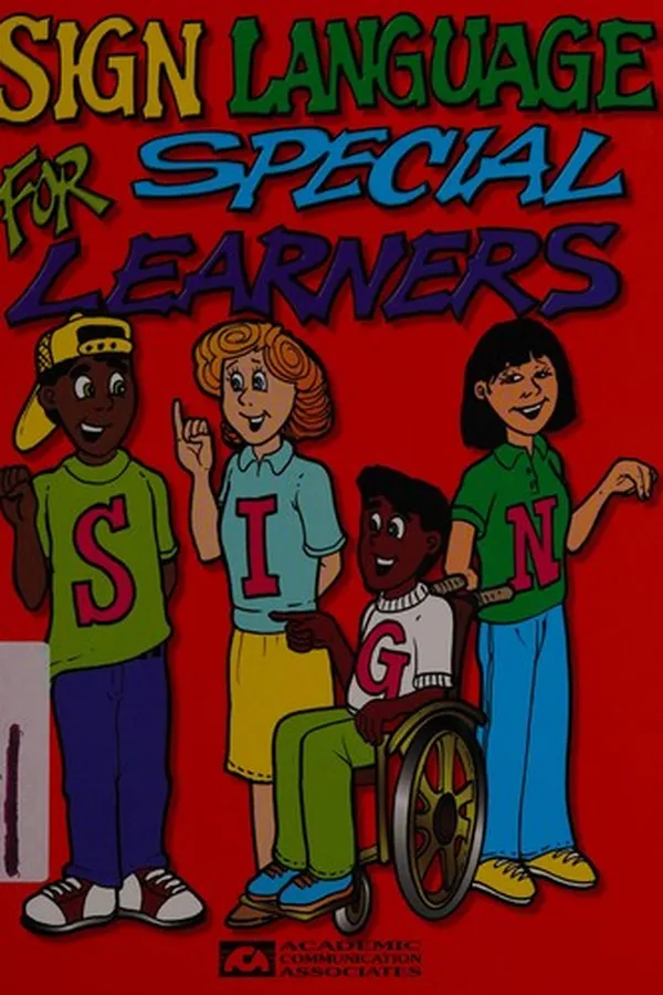Capa de Sign language for special learners