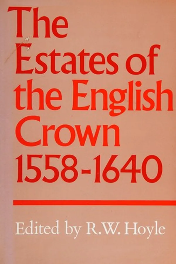 Capa de The Estates of the English Crown 1558-1640