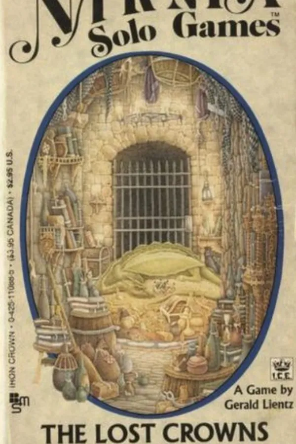 Capa de The Lost Crowns of Cair Paravel (Narnia Solo Games #4)