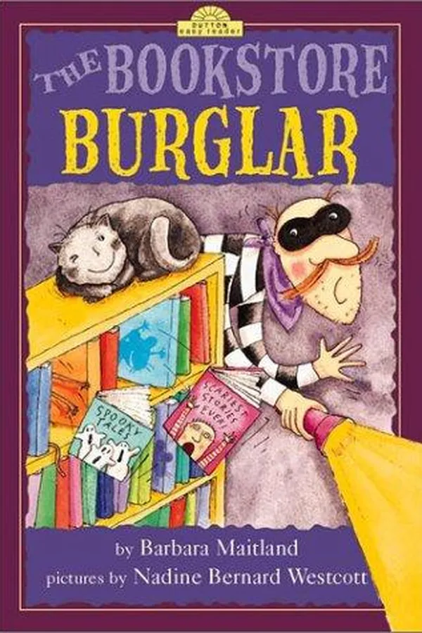 Capa de The bookstore burglar