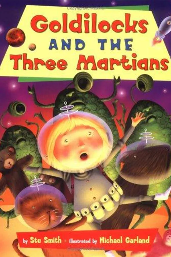 Capa de Goldilocks and the three Martians