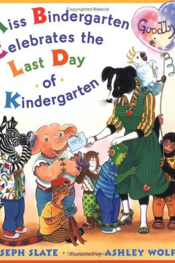 Capa de Miss Bindergarten celebrates the last day of kindergarten