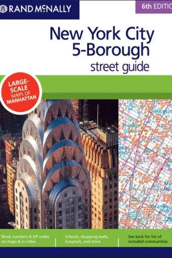 Capa de Street Guide New York City 5-Borough