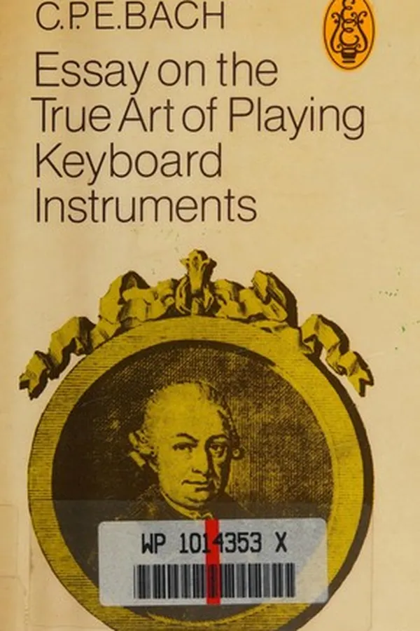 Capa de Essay on the true art of playing keyboard instruments, tr. and ed