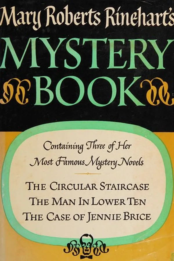 Capa de Mary Roberts Rinehart's mystery book