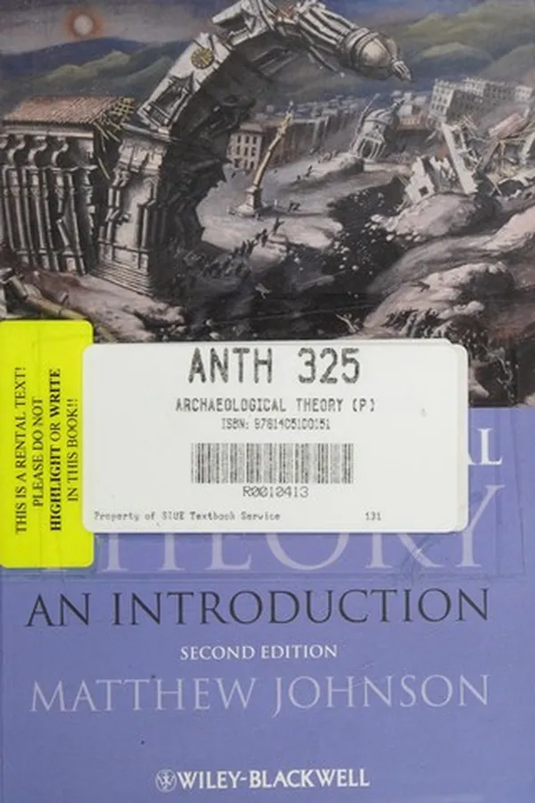 Capa de Archaeological theory