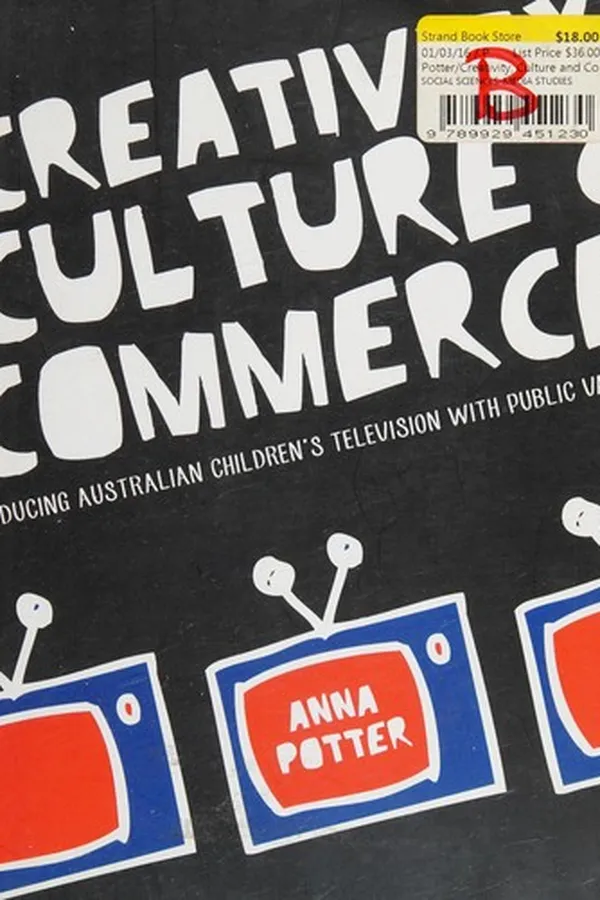 Capa de Creativity, Culture and Commerce
