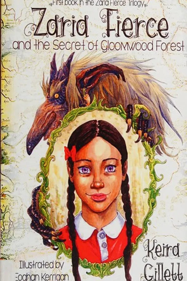 Capa de Zaria Fierce and the secret of Gloomwood Forest