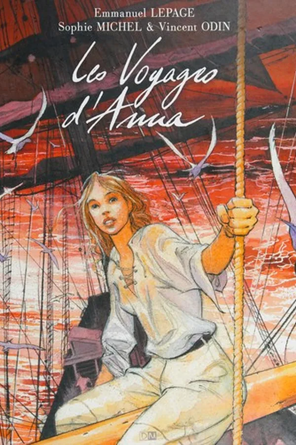 Capa de Les voyages d'Anna