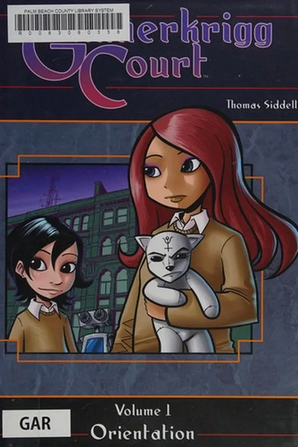 Capa de Gunnerkrigg Court