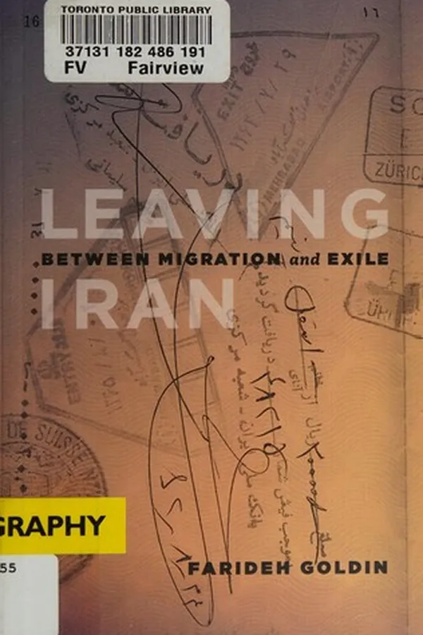 Cover of Leaving Iran