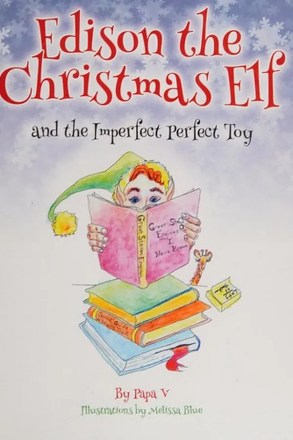 Capa de Edison the Christmas Elf and the imperfect perfect toy