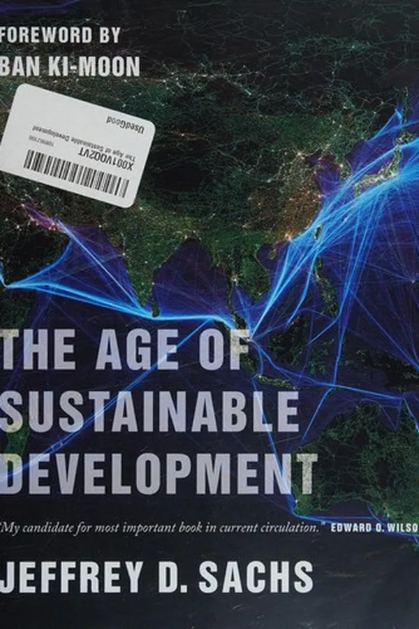 Capa de The age of sustainable development